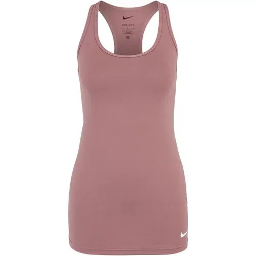 Nike Športni top mauve / bela