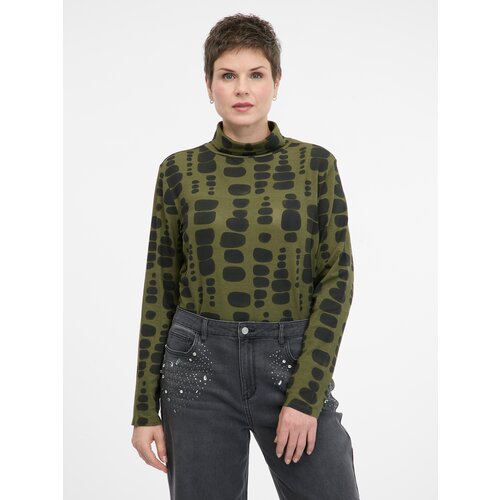 Orsay Green women&amp;#039;s long-sleeved T-shirt - Women&amp;#039;s Slike