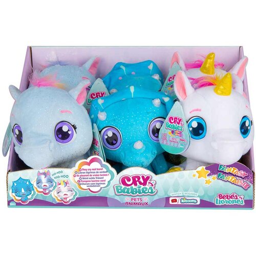 Dexyco Crybabies plush pets asst Slike