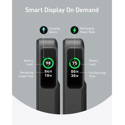 Anker MagGo Power Bank 10000mAh B2B Black (A1654G11) Slike
