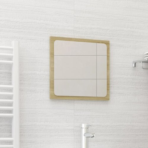  Kupaonsko ogledalo boja hrasta 40x1,5x37 cm konstruirano drvo Cijene