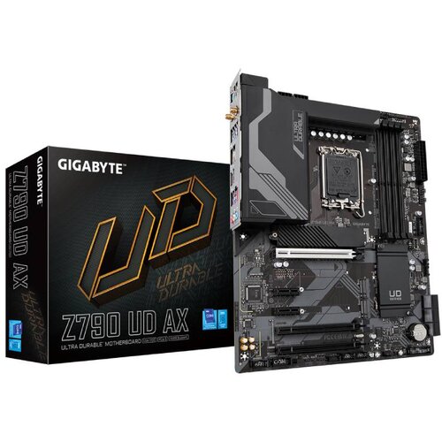Gigabyte MB [Z790 UD AX G11]LGA1700 4xDDR5 3xM.2 6xSATA10xUSB WIFI HDMI, DP ATX Cijene
