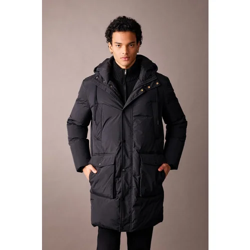 Defacto Water Repellent Hooded Lined Puffer Jacket Parka