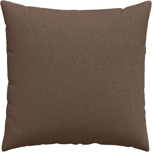 VidaXL jastučići za sofu 2 pcs smeđa 60 x 60 cm tkanina Slike