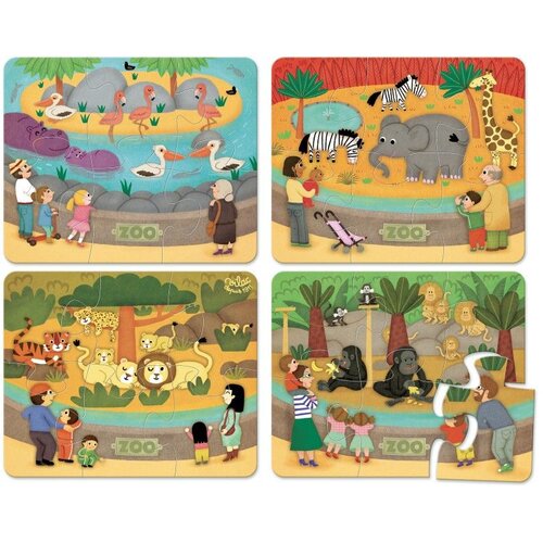 Vilac Puzzle "Zoološki vrt" Cene
