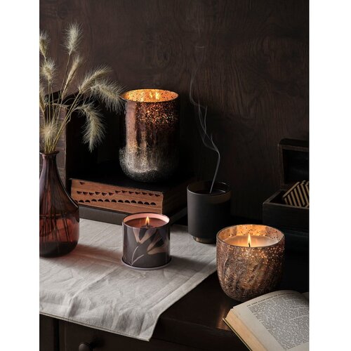 ILLUME x Bloomingville Mirisna svijeća od sojinog voska vrijeme gorenja 50 h Woodfire &amp;ndash; Slike