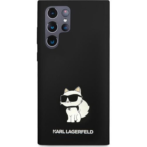 Karl Lagerfeld originalen ovitek samsung galaxy S24 ultra 5G - iml nft choupette body - črn silikonska zaščita - KLHCS24LSNCHBCK Cene