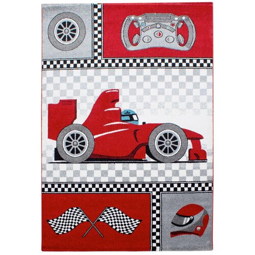 Ben&amp;#039;n&amp;#039;jen Otro&amp;scaron;ka Preproga Kids, Rdeča, 200x290cm Slike