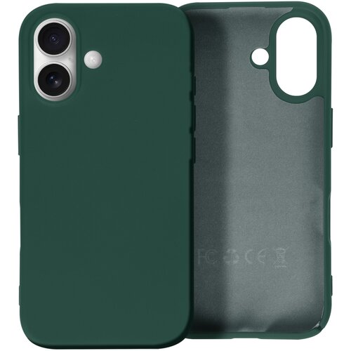 AVIZAR Ohišje za iPhone 16 Plus Poltrdno Soft-touch proti praskam, Temno zelena, (5000016292) Cene