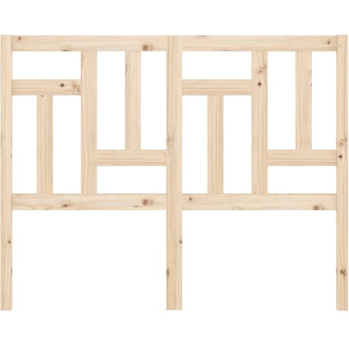  Uzglavlje za krevet 140,5 x 4 x 100 cm od masivne borovine Slike
