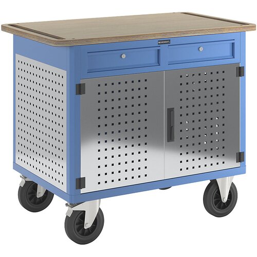 eurokraft pro montažni voziček, nosilnost 300 kg, dxšxv 1185 x 705 x 1000 mm Cene