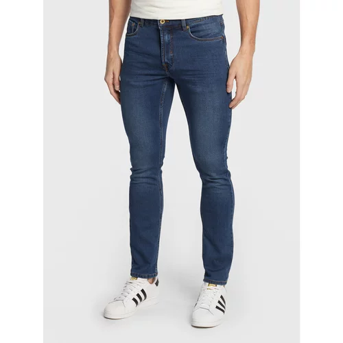 Alpina Jeans hlače 21105840 Modra Slim Fit