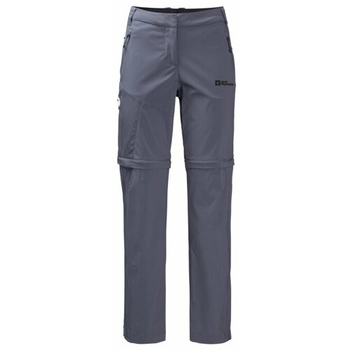Jack Wolfskin glastal zip away pants w, ženske pantalone za planinarenje, siva 1508291 Cene