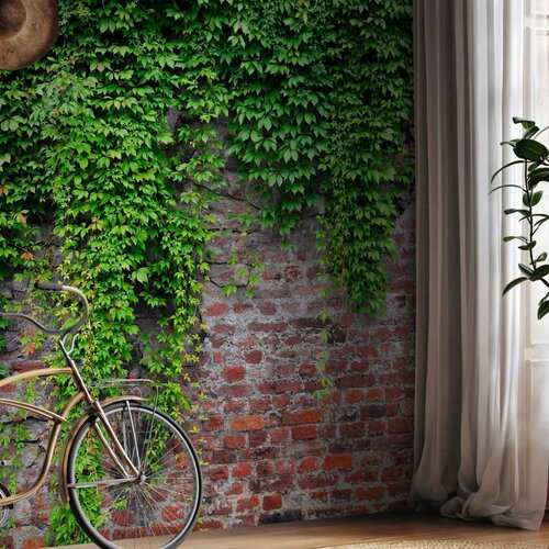  Foto tapeta - Brick and ivy 400x280 Cene
