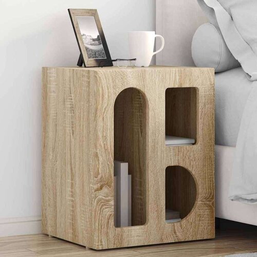  Noćni ormarić 2 pcs Sonoma hrast 40 x 35 x 50 cm Cene