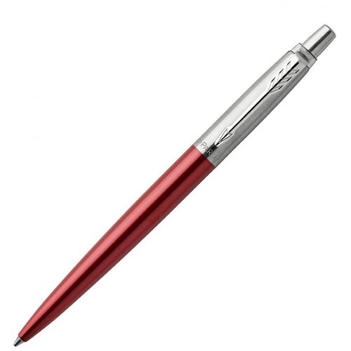 Parker Olovka kemijska Jotter kensington red CT, vrh medium, plava tinta Cene