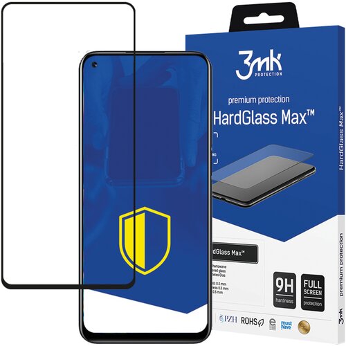 3mk REALME Q3I 5G BLACK - HARDGLASS MAX KALJENO STEKLO ZA TELEFON, (22002614) Cene