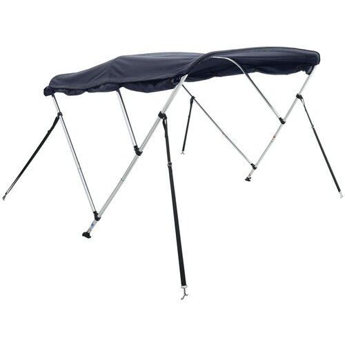 Tenda bimini s 4 luka i bočnim stijenkama 243x(170-182)x137 cm Slike