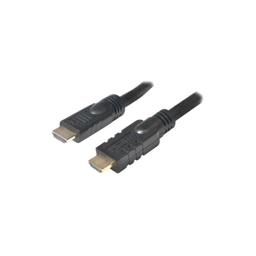 Logilink HDMI priključni kabel HDMI-A vtič\, HDMI-A vtič 20.00 m črna CHA0020 #####4K UHD\, pozlačeni konektorji HDMI kabel, (20419035) Cene