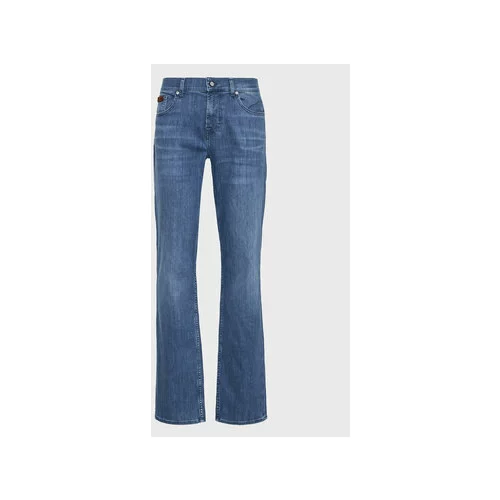 7 For All Mankind Jeans hlače Standard JSMNB800EM Modra Standard Fit