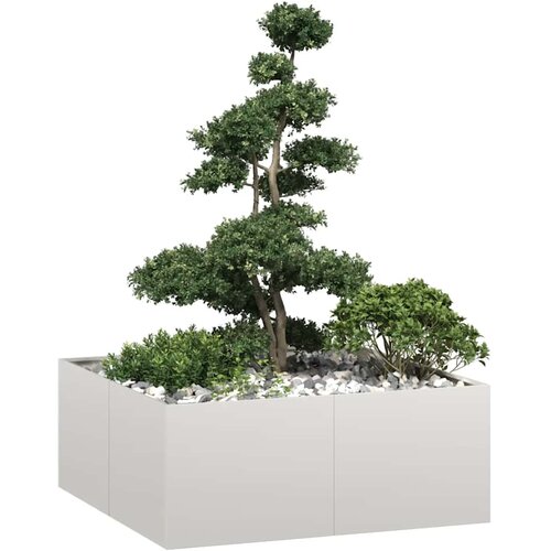 vidaXL Sadilica 100x100x40 cm od nehrđajućeg čelika - Nehrđajući čelik 100 x 100 x 40 cm Cene