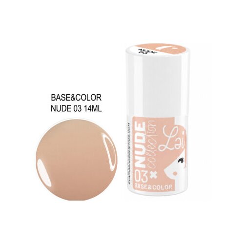  LEI BASE&amp;amp;COLOR NUDE 03 14ML Slike