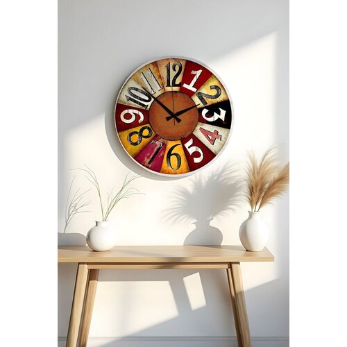 Wallity Dekorativni zidni sat Huhuas00017, 50x50 cm Cene