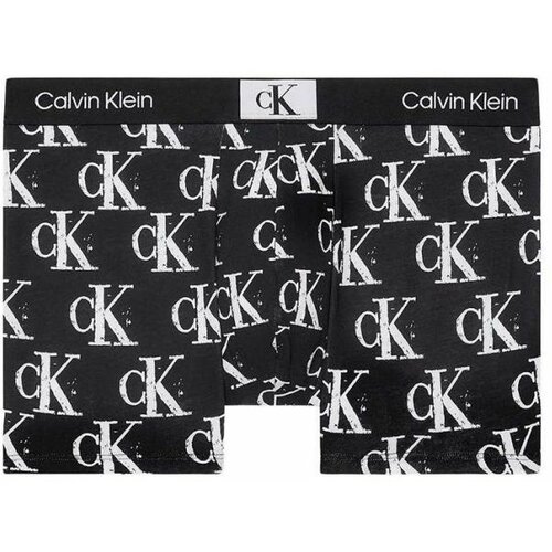 Calvin Klein muške bokserice sa monogram printom CK000NB3403A-LOC Slike