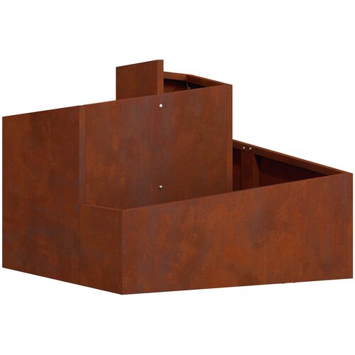  Vrtna saksija Smeđa 60 x 60 x 50 cm Slike