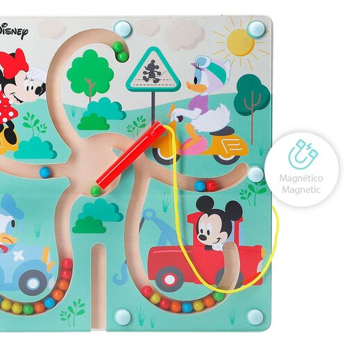  Drveni magnetni labirint Disney Baby, 23 x 23 cm Slike