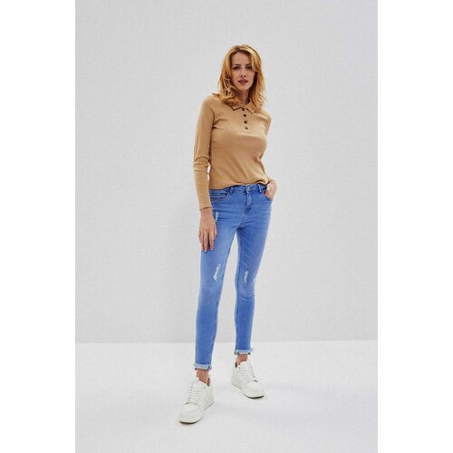 Marisse Medium Waist Distressed Jeans Z-Je-3604 Blue Cijene