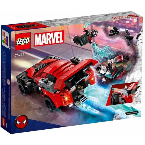 Lego Super Heroes Miles Morales Vs. Morbius Cene