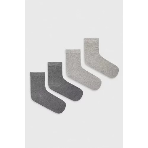 United Colors Of Benetton Dječje čarape 4-pack boja: siva