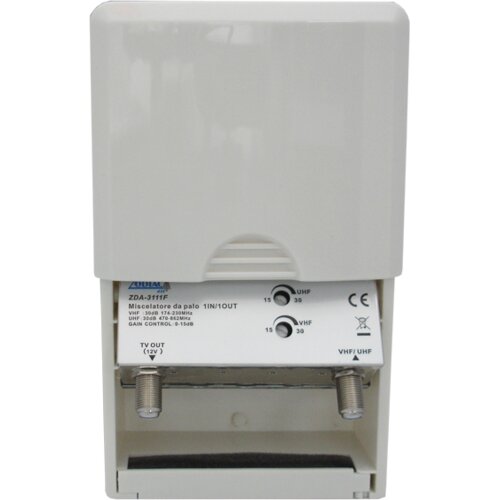 Zodiac Pojačalo antensko, 1 ulaz 1 izlaz, 15/30dB - ZDA-3111F Cene