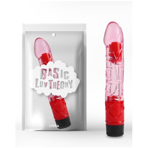  Vibrator Realistic Vibe, 23cm, Roze Slike