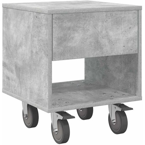  Noćni ormarić 2 pcs Betonski sivi 40,5 x 40 x 48 cm Slike