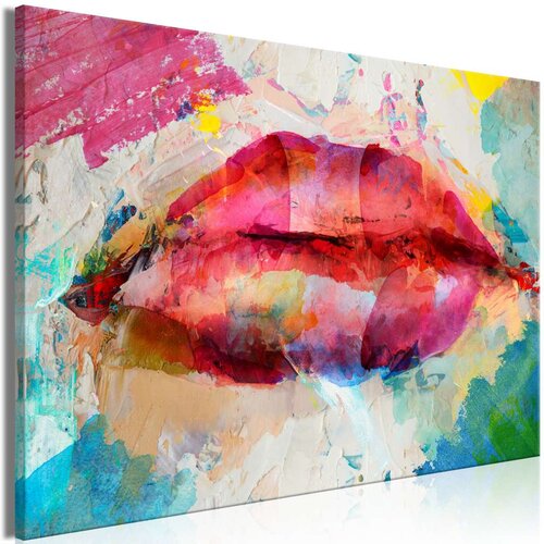  Slika - Artistic Lips (1 Part) Wide 120x80 Cijene