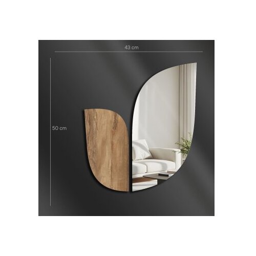 Wallxpert Ogledalo Ozgl511, 43x50 cm, &amp;Scaron;areno Slike