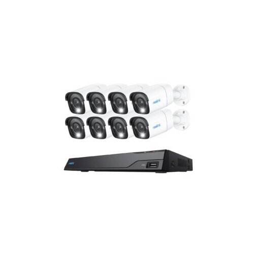 Reolink NVR snimač NVS16-12MB8 4K, 12MP, 16 kanalni NVR, 4TB HDD, 8x kamera POE Cijene