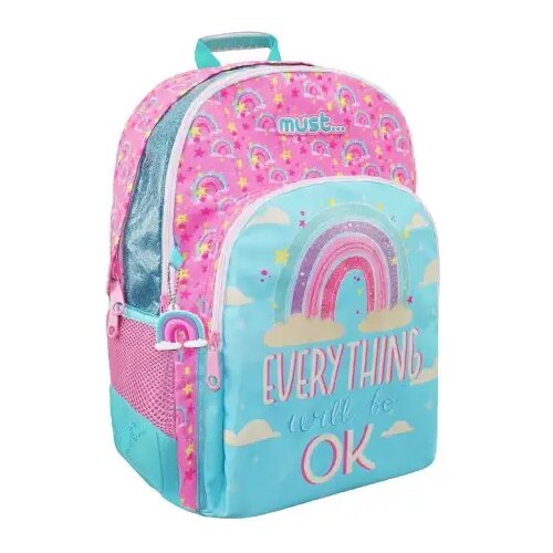 Luna Must: Everything OK &Scaron;olska torba, nahrbtnik z odsevnim motivom oblaka Cene