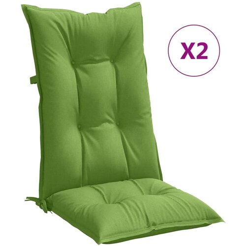 VidaXL Blazina za stol 2 kosa melanž zelena 120x50x7 cm blago, (21413545) Slike