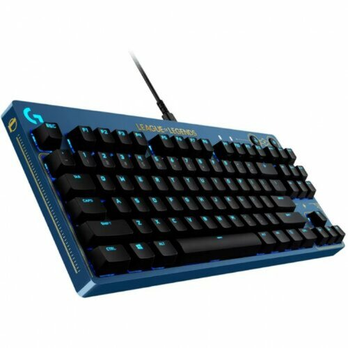 Logitech g pro tkl lol corded mechanical gaming keyboard - WAVE2 - us int'l - usb - tactile Slike
