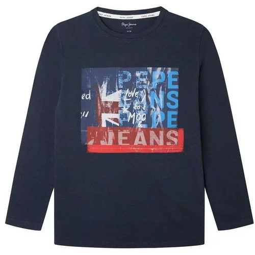 Pepe Jeans majice s kratkimi rokavi - Modra