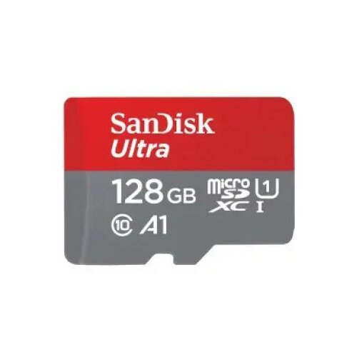 Sandisk SDXC 128GB ultra micro 140MB/s A1 class 10 UHS-I sa adapter Slike