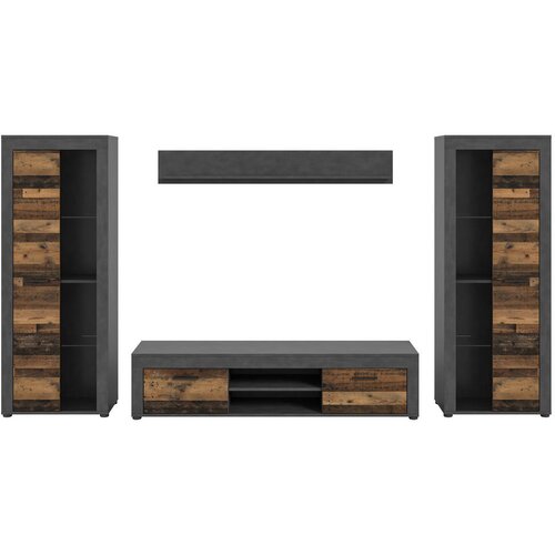 MID.YOU DNEVNI REGAL, siva, naravne barve Slike