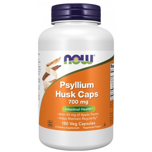 Now Foods Indijski trpotec Psyllium Husk 700 mg NOW (180 kapsul) Cene