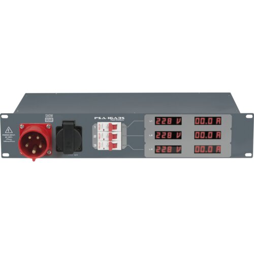 Adam Hall Showgear PSA-16A3S, Razdelilnik 3 x 16A - - Audio-Kondric Cene