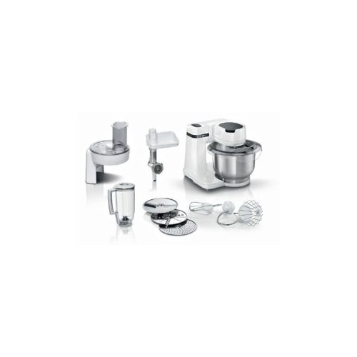 Bosch kuhinjski aparat MUM Serie 2| Bijela, 700W, 3.8L, 4 Brzine, Inox posuda, SL Cijene