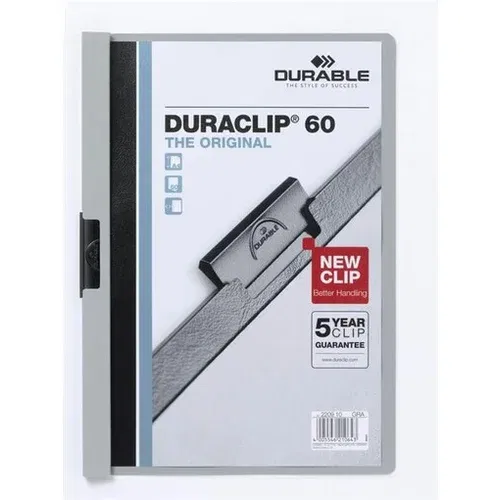 Durable Mapa Duraclip 2209, Siva