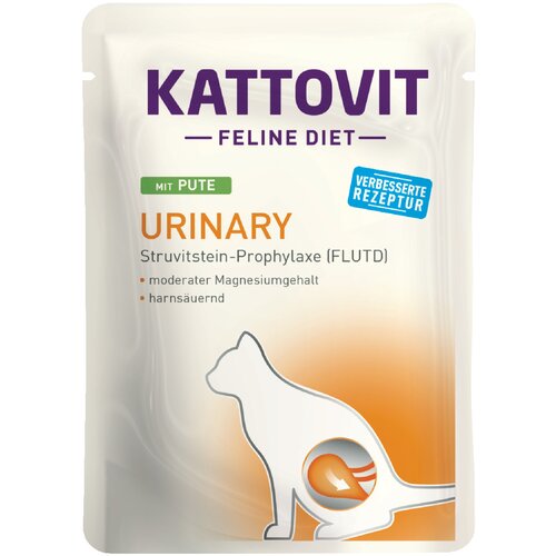  Varčni paket Kattovit Urinary vrečke 24 x 85 g  - Puran Cijene